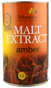 Muntons Extra Amber Plain Malt Extract 1.5 kg